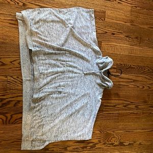Athleta hooded poncho